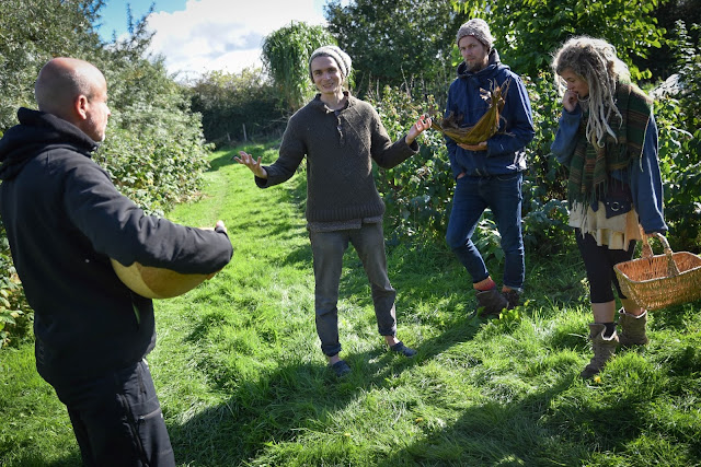 Teaching Forest Gardening and Meditative Foraging…