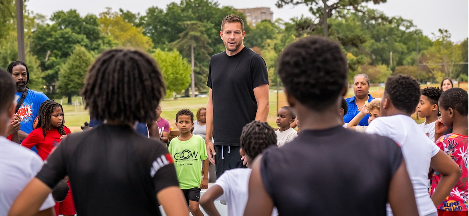 NBA Champ Hosts Basketball Clinic with...