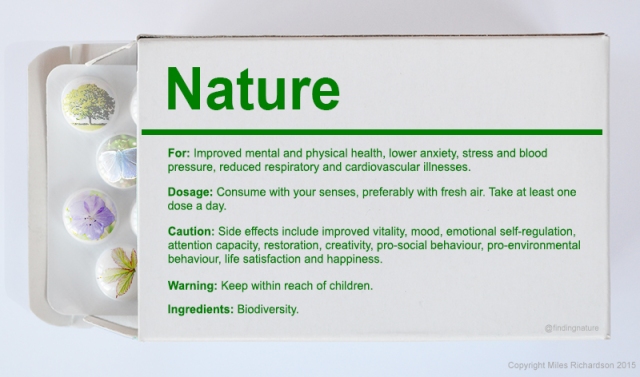 Nature, from a Pill to a...