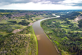 Red Deer River, Fyten Lee, AB (Sean Feagan/NCC)